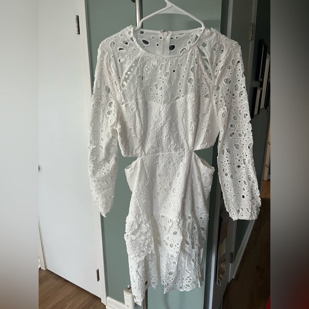 Little White Dress - Lace Dress